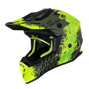 MASK FLUO YELLOW BLACK GREEN