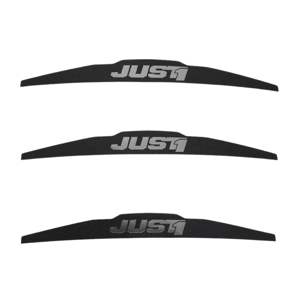 JUST1 Roll Off Mudvisor 3 pack black (40 mm)