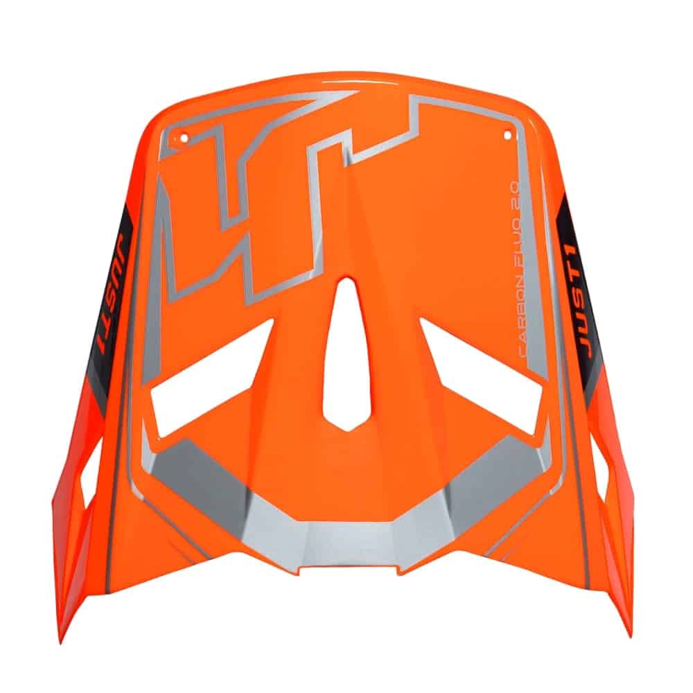 PEAK J22 CARBON FLUO 2.0 ORANGE FLUO SILVER